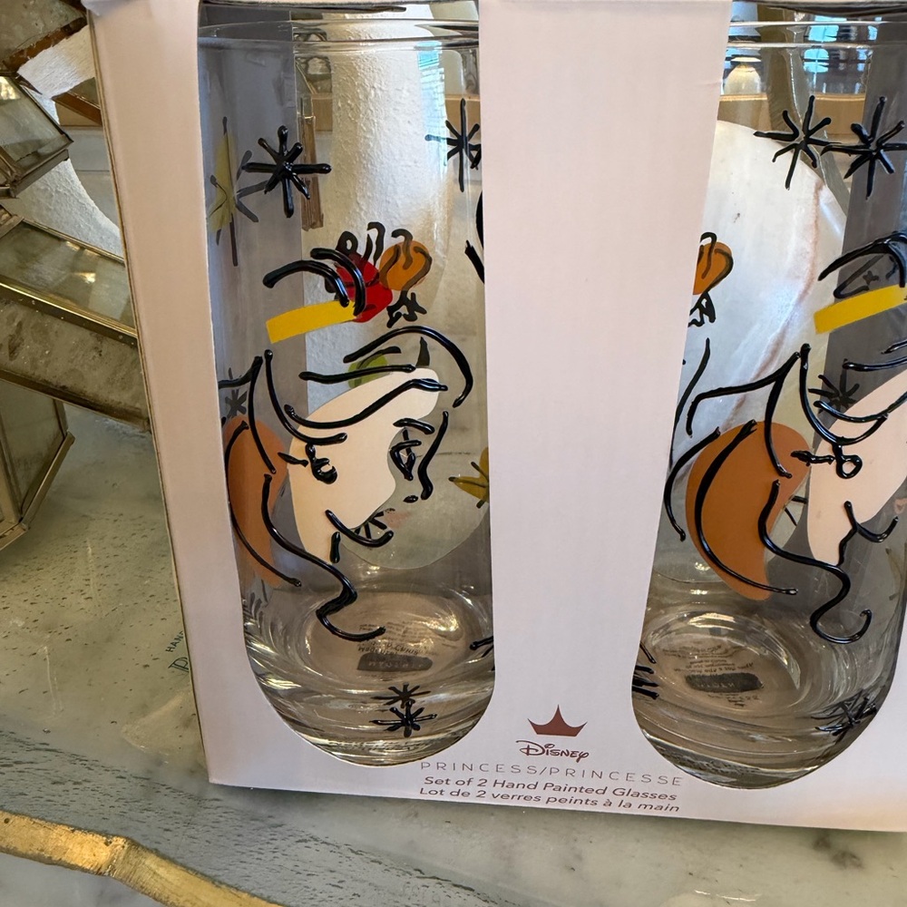 Disney Princess Glasses with Colorful Design